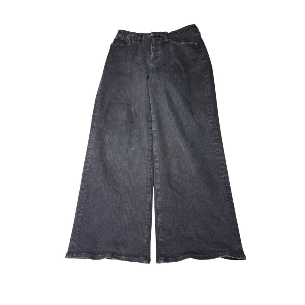Madewell The Curvy Perfect Vintage Wide-Leg Jean Black Womens Size 30X29